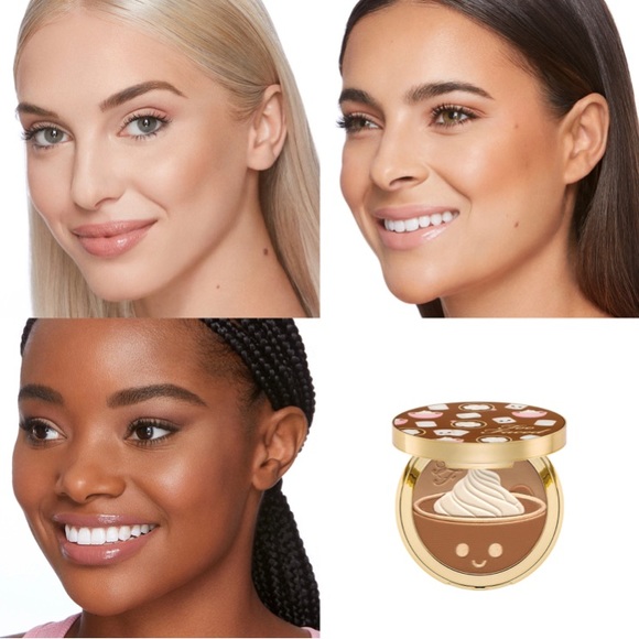 TOO FACED YOU’RE SO HOT-HOT COCOA BRONZER & LIP GLOSS SET - BNIB - Picture 3 of 6